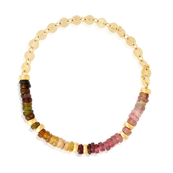 Tourmaline Stretchy Bracelet for wholesale by Mabel Chong