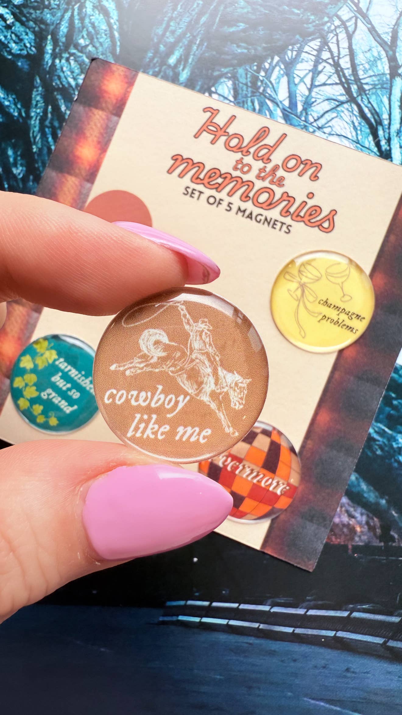 Typo Lettering Co - Wholesale Magneet - Tay Inspired Evermore 5-pack magneten4