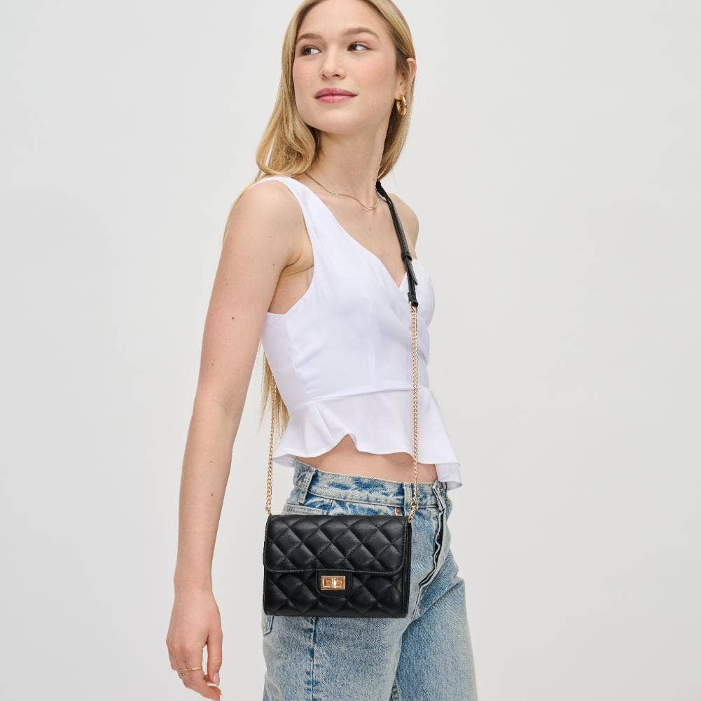 Urban Expressions - Wholesale Crossbodytas - Dames - Winona gewatteerde crossbody met meerdere compartimenten0