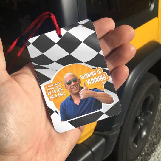 Lucky Mfg. Co. - Wholesale Car Freshener - Unisex - Vin Diesel Fast and Furious Air Freshener