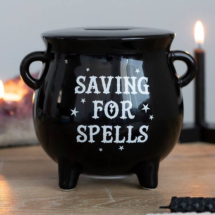 Gothic Halloween Cauldron Money Box and other Purchase Wholesale ceramic piggy banks. Free Returns & Net 60 Terms on Faire trending on Faire.