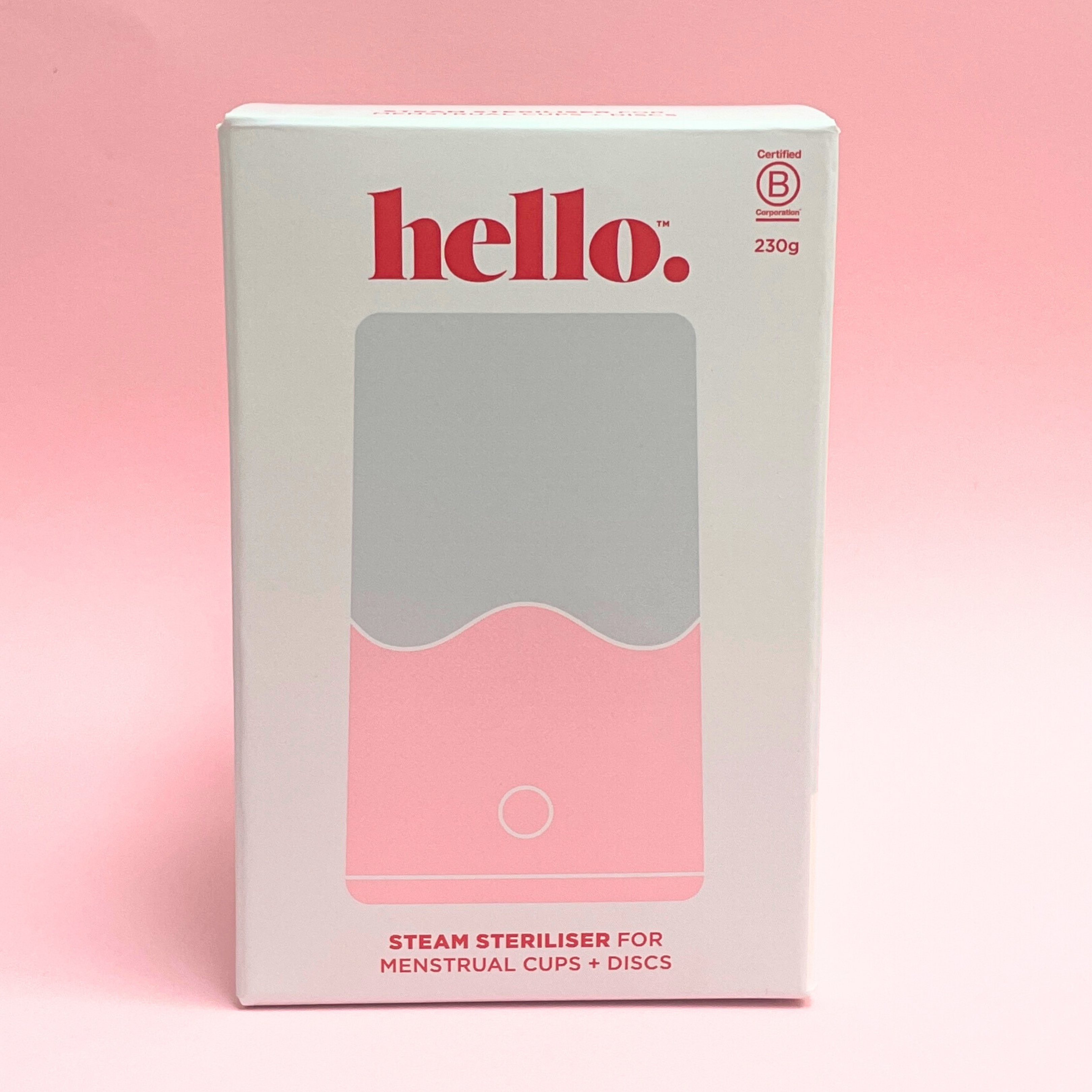 Hello Period - Wholesale Feminine/menstrual support drops - Hello Steamy steam steriliser for menstrual cups and discs1