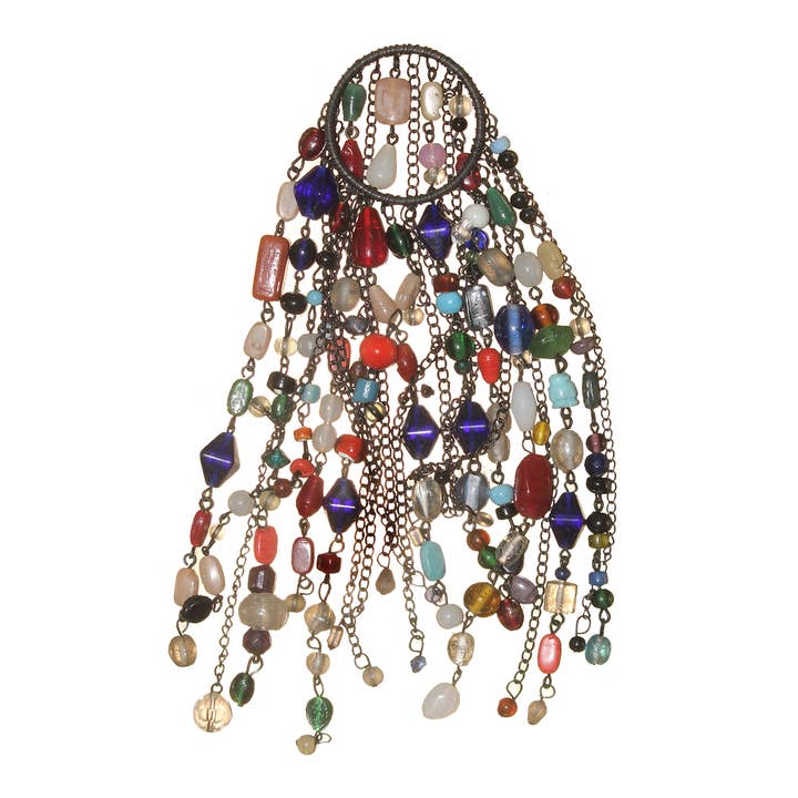 India Handicrafts Inc - Wholesale Wine charm - Copper Bead Bottle Wrap2