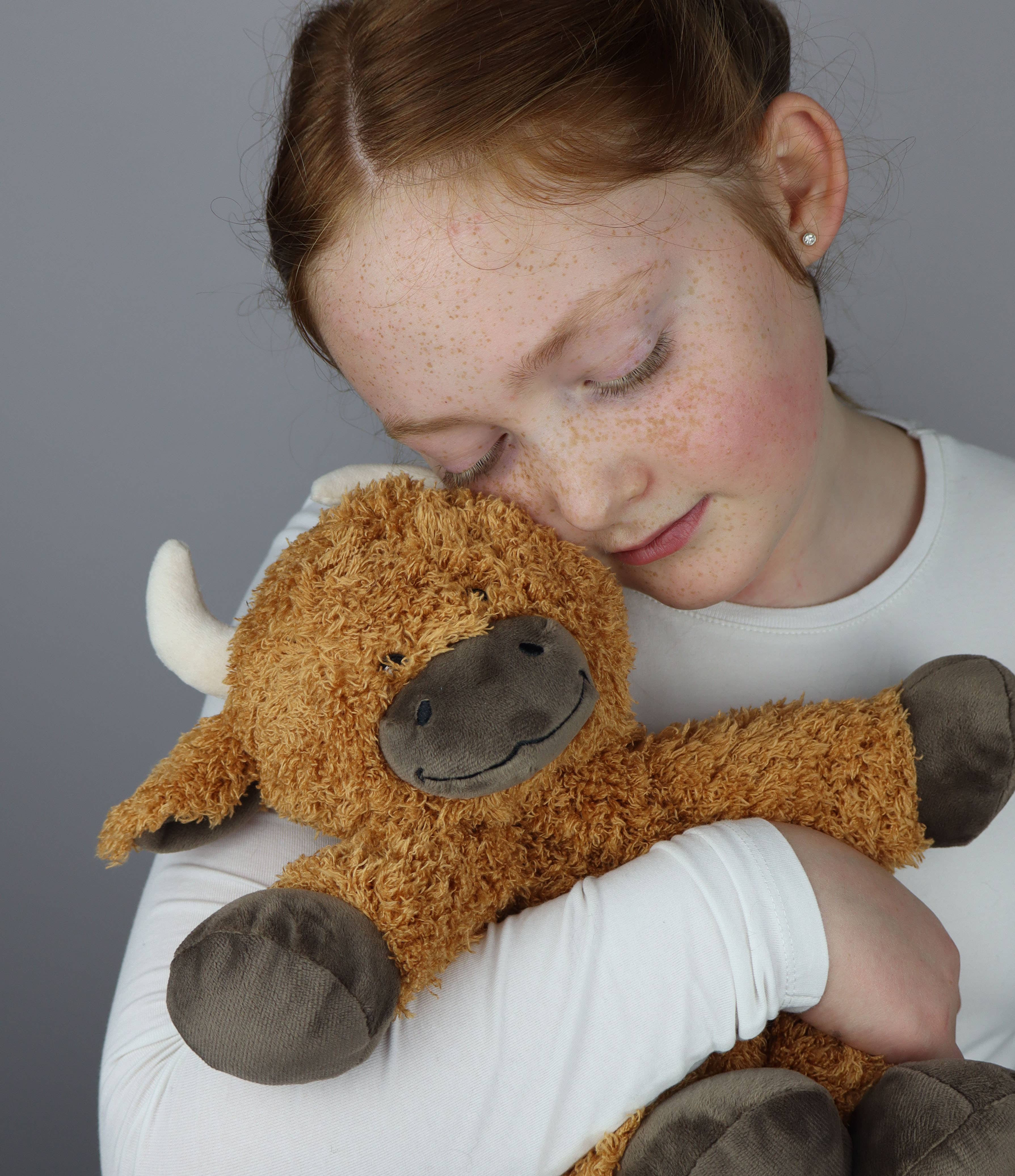 The Wheat Bag Company - Wholesale Stuffed/Plush Toy - Kids & Baby - Beddy Buddies - Highland Cow