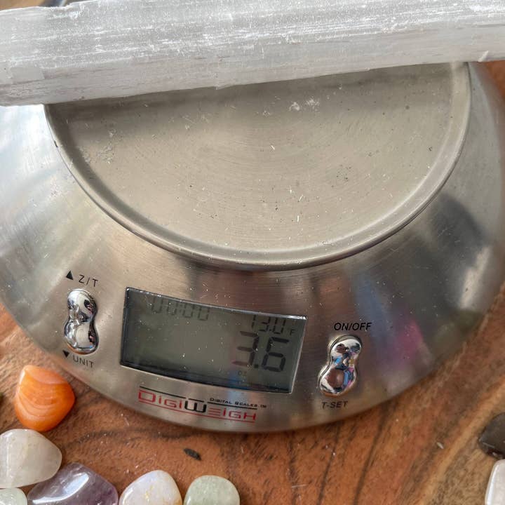 CaNatureLover - Wholesale Spiritual Stone/Crystal - 6-Inch Raw Selenite Wand9