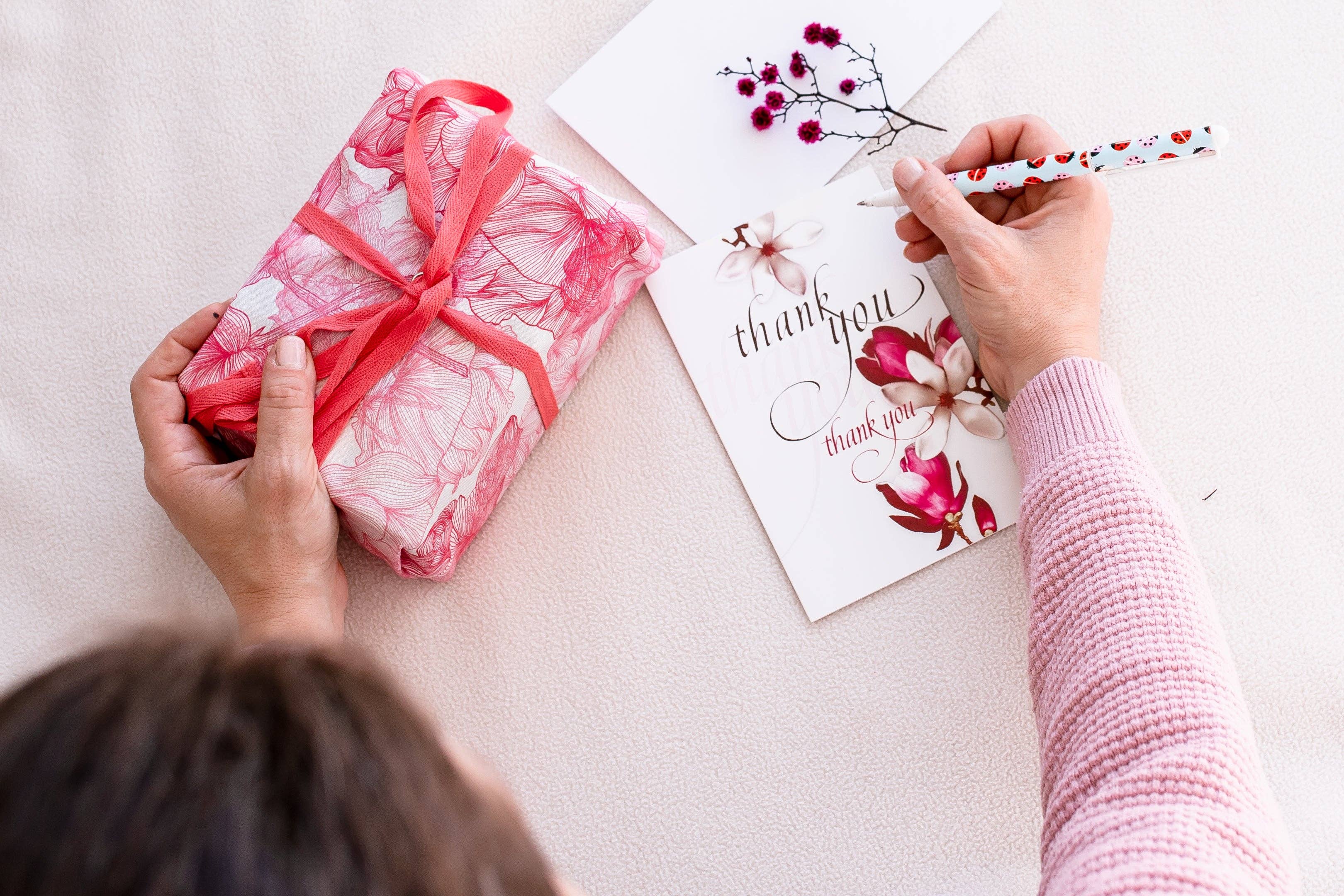 Here & After - Wholesale Flat wrap - Fabric Gift Wrap24