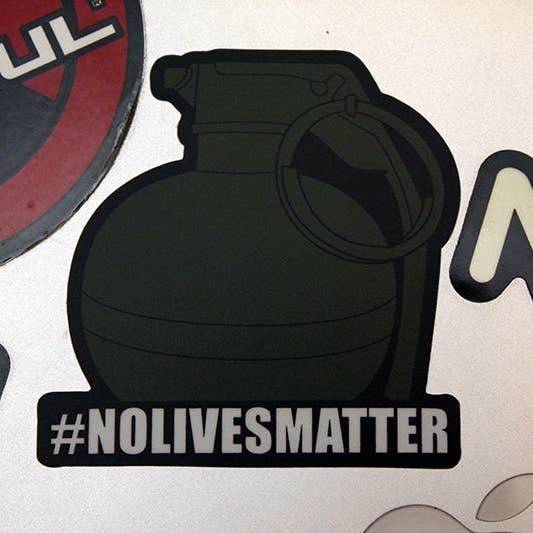 StickThisOn - Wholesale Patch - #NOLIVESMATTER Morale Patch