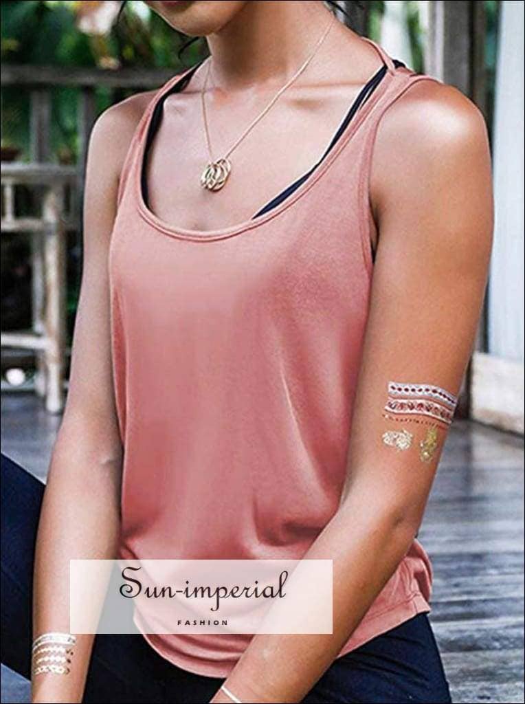 Sun Imperial – Großhandel Sportoberteil – Damen – Atmungsaktives Yoga-Top für Damen – Fitness- und Sport-Top ohne Rücken6