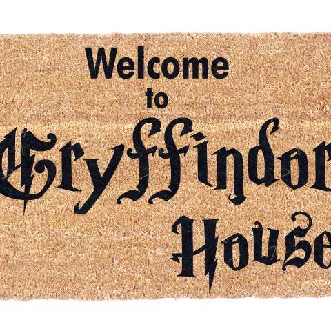 Bienvenue chez Gryffindor House Coco Paillasson pour la vente par CocomatsNMore