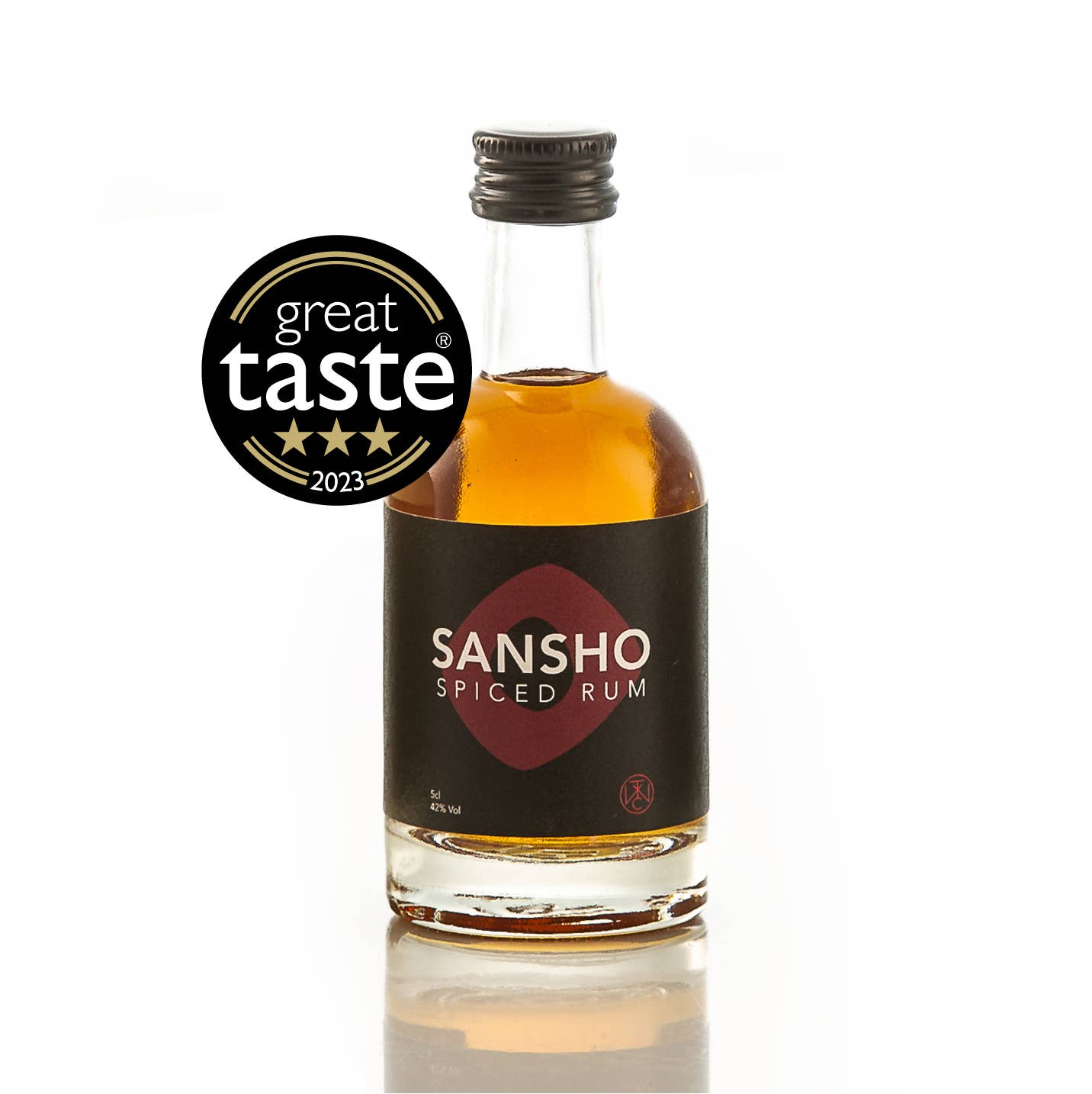 The Wasabi Company – wholesale Rum – Sansho Spiced Rum - 5cl Miniature