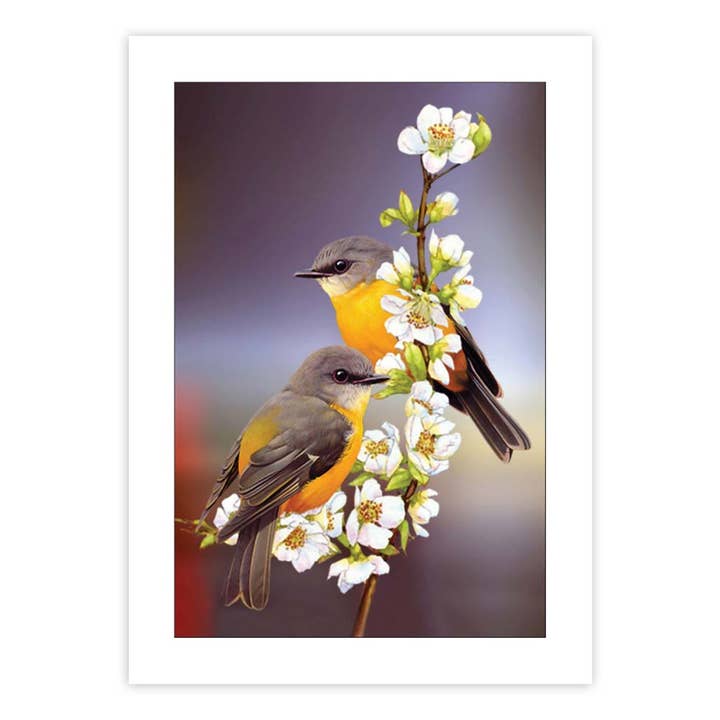 Two Birds Gift Enclosure Card for wholesale by Sun Day Greetings