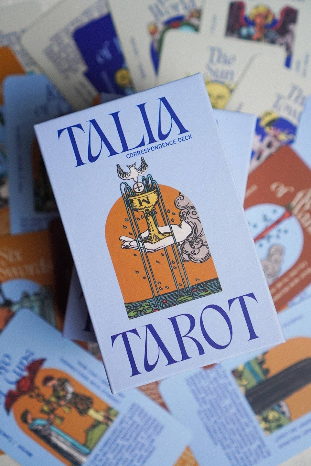 FLEURS - Wholesale Tarot/Oracle Card - TALIA TAROT DECK  ❈ with correspondence/messages + astrology3