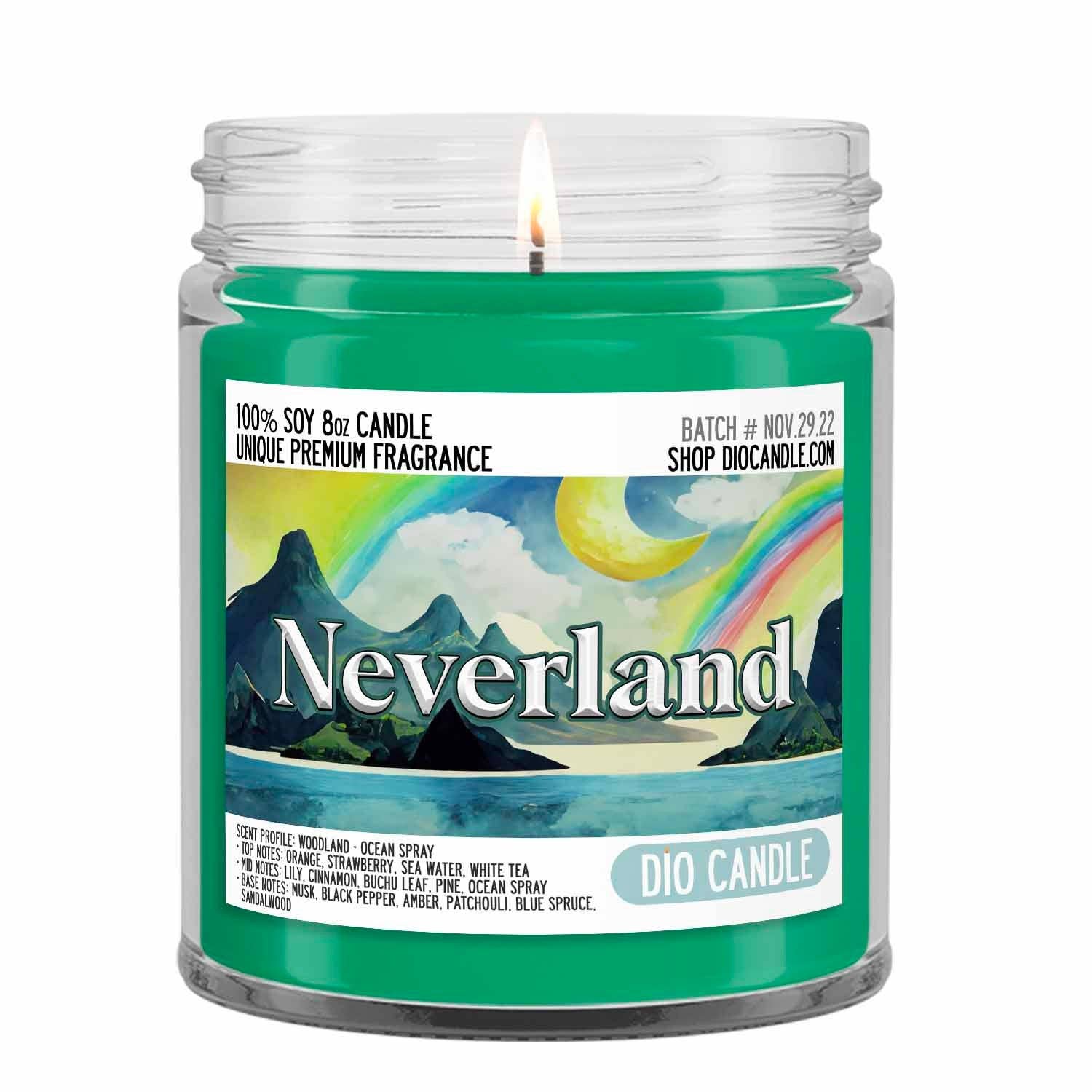 Dio Candle Company – wholesale Jar/filled candle – Never Never Land Candle0