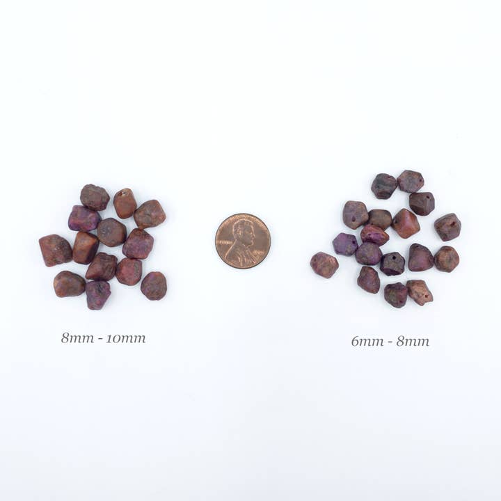 UBNY Collection – Engroshandel Vedhæng/charm – Naturlige rubinædelstenperler • Juli-fødselssten til smykker