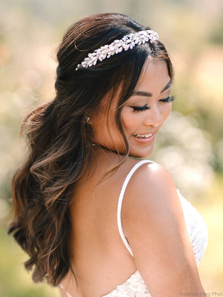 Anastasia Opal Headband for wholesale by Dareth Colburn Designs