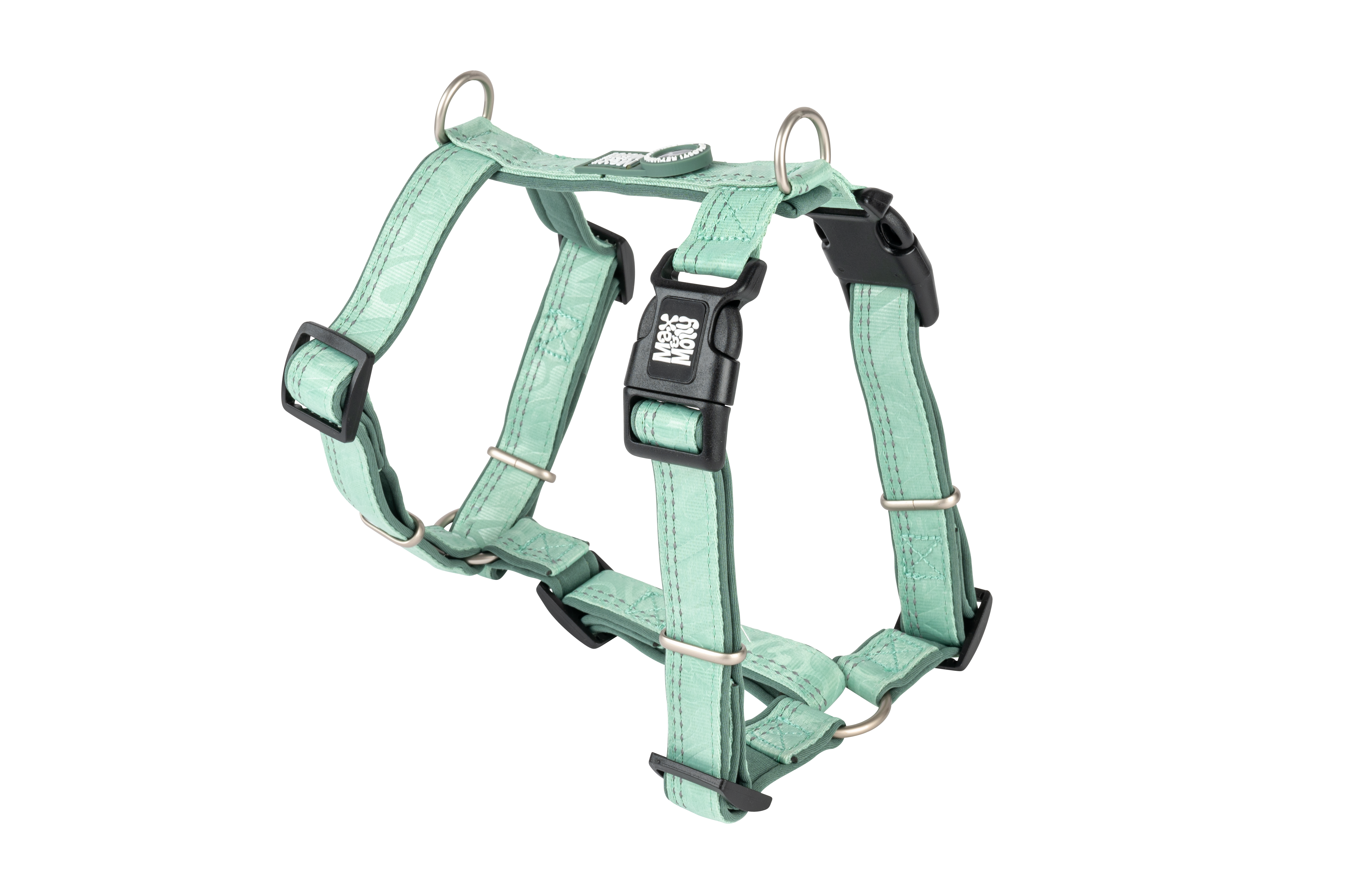 Max & Molly - Wholesale Pet Harness - Dog - GOTCHA! Smart ID Comfort Dog H-Harness - Matrix 2.0 Jade0