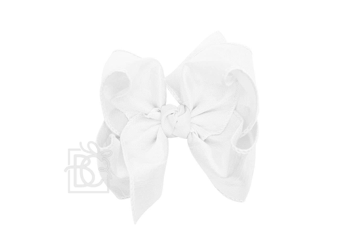 Beyond Creations, LLC - Wholesale Hair Bow - Kids - SILK BOW ON CLIP20