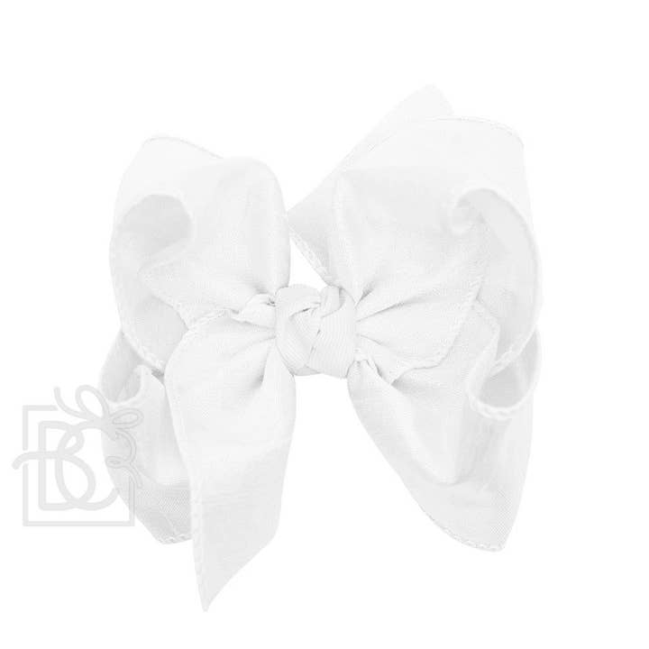 Beyond Creations, LLC - Wholesale Hair Bow - Kids - SILK BOW ON CLIP20