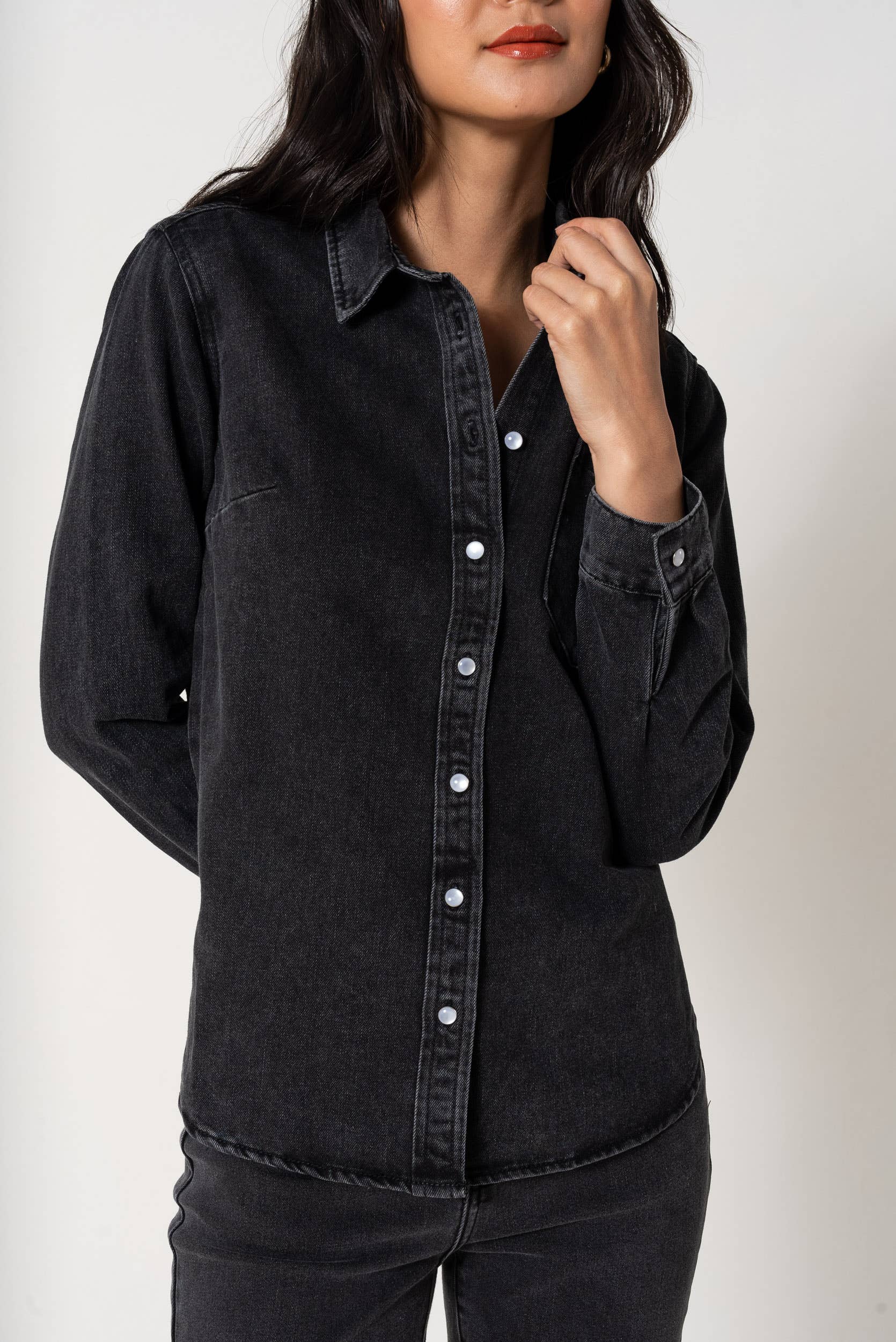 Oraije Paris - Venta al por mayor Camisa con botones - Mujer - Camisa de mezclilla Celia9