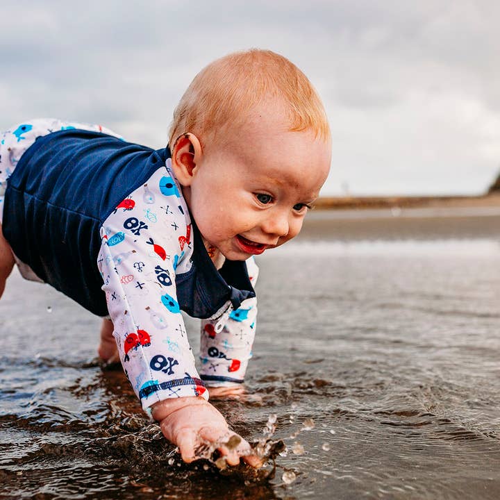 Bubblebubs - Wholesale Rash-guard – Baby - Droplet Long Sleeved Rash Vest7