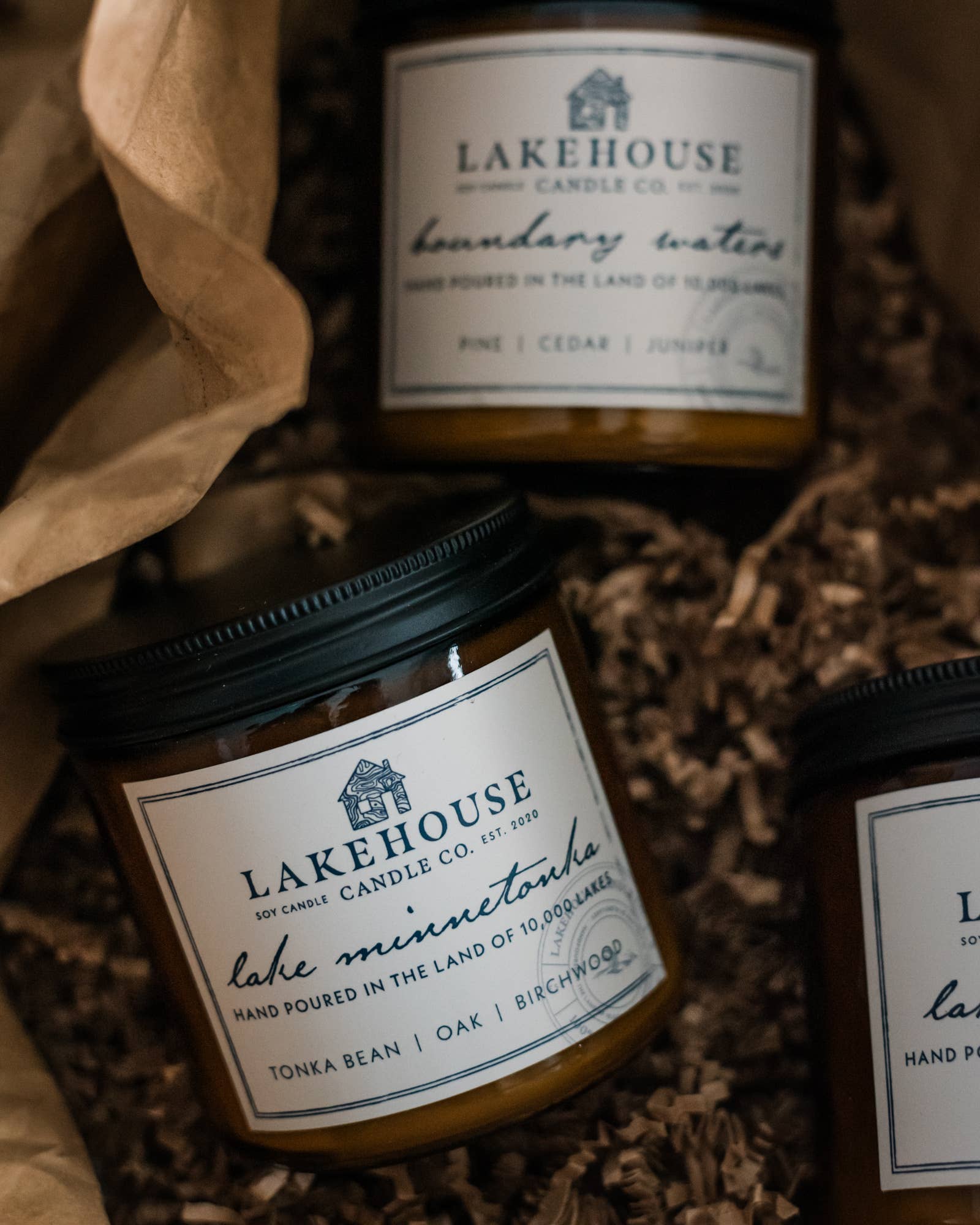Lakehouse Candle Co. - Wholesale Jar/Filled Candle - Lake Minnetonka0