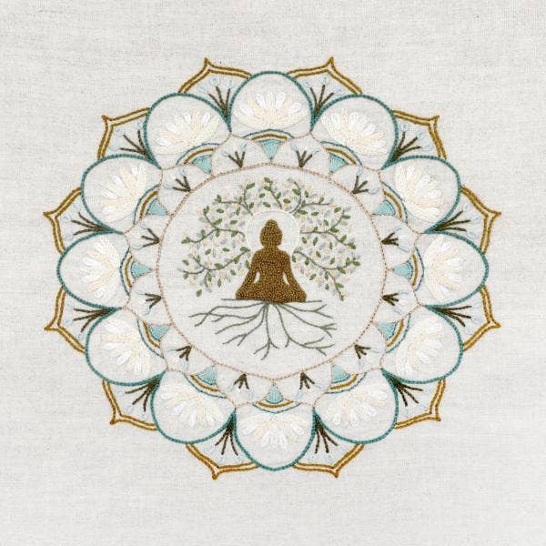 Un Chat dans l'aiguille - Vendita all'ingrosso Attrezzatura per ricamo/punto croce - Mandala - Meditazione - Kit di Ricamo Tradizionale0