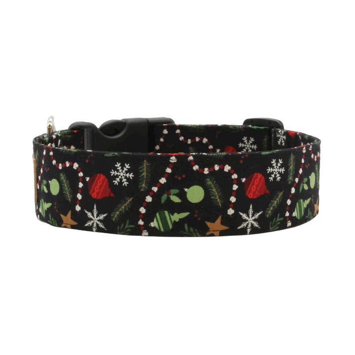 Vintage ornament Christmas dog collar - The Believe for wholesale by Paper Chasing Collars Dog Accessories