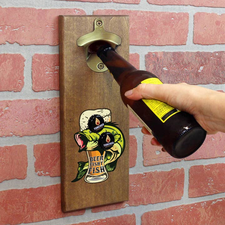 Torched Products - Wholesale Bottle/Wine Opener - LIMITED STOCK! STICKER DESIGN WALL MOUNTED BOTTLE OPENERS2
