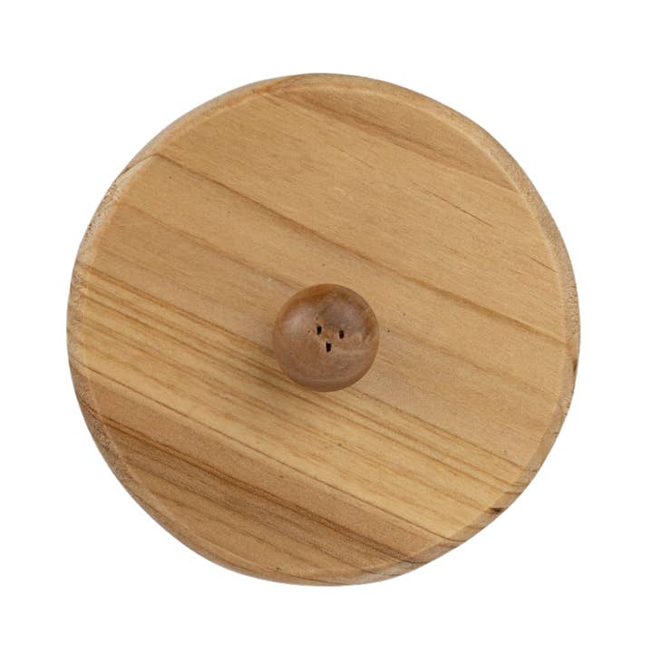 Foreside Home & Garden - Wholesale Canister - SALE - Aaliyah Gray Washed Canister Metal & Wood
