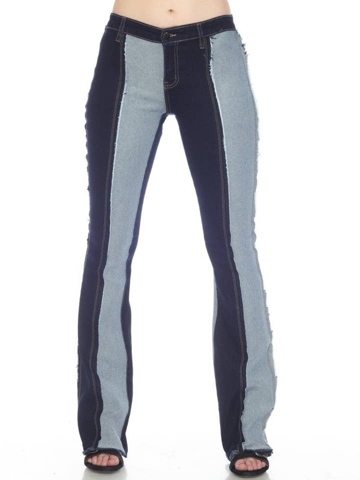 Mid-Rise Bootcut Jeans for wholesale by U Jeans