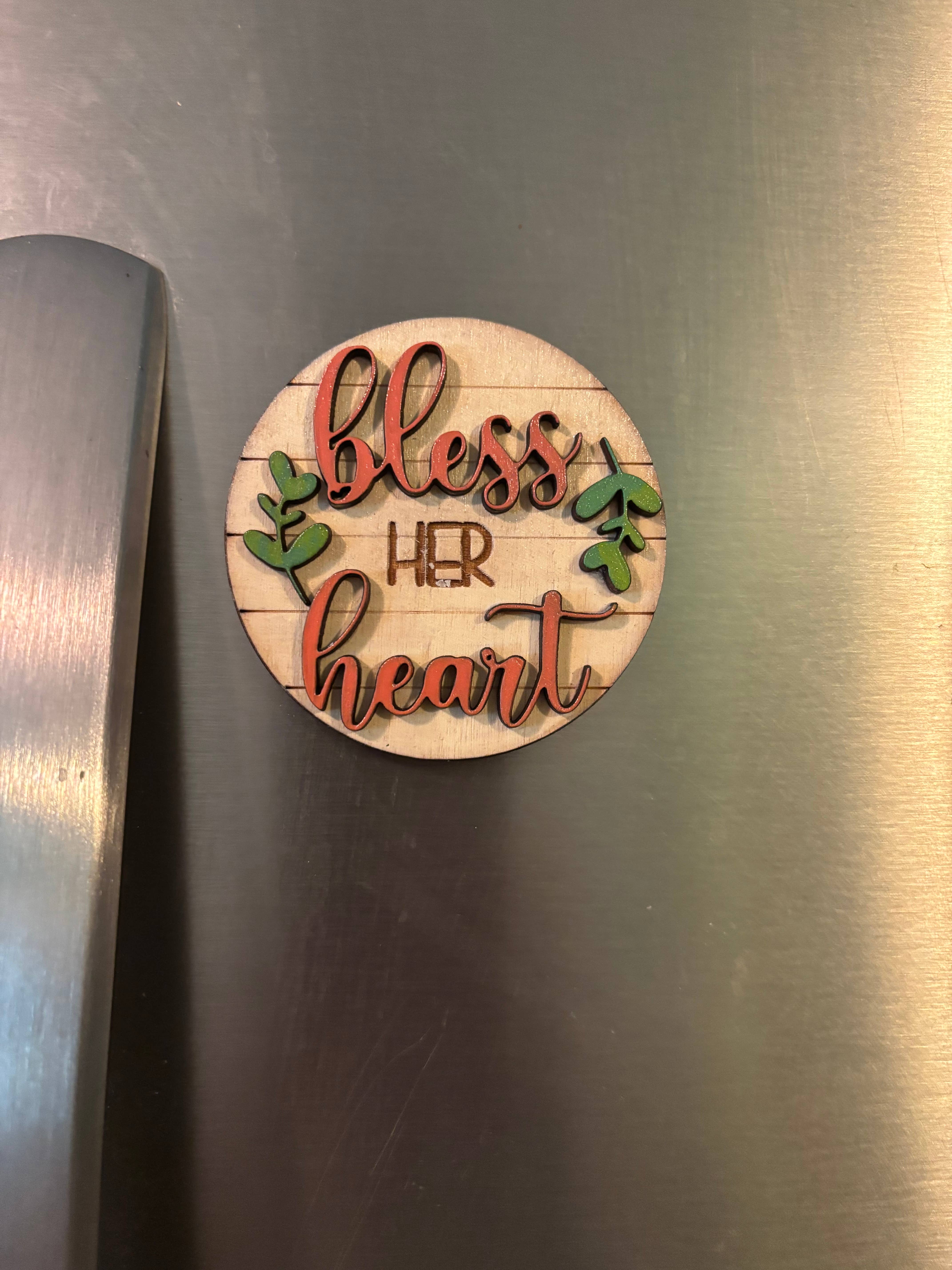 Wood’N Sass - Wholesale Magnet - Southern Western Refrigerator Magnets Quotes5