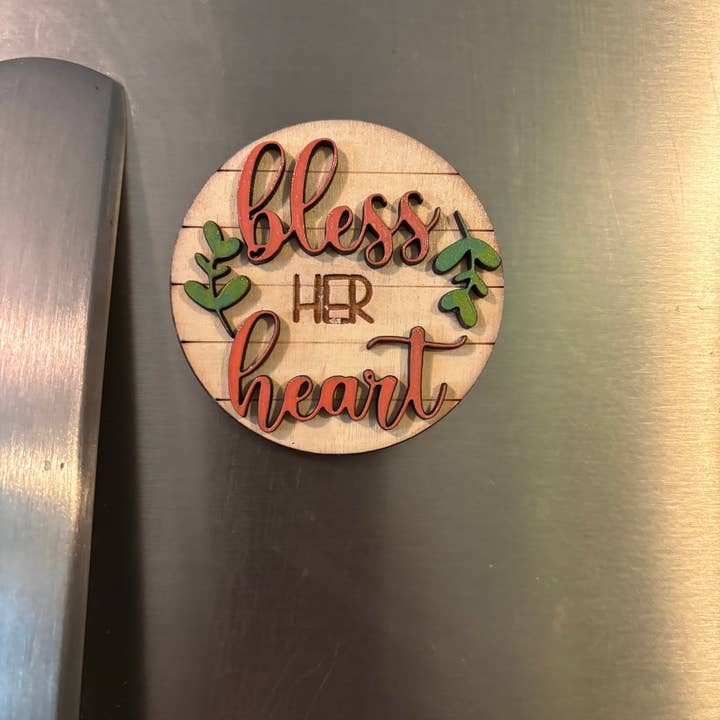 Wood’N Sass - Wholesale Magnet - Southern Western Refrigerator Magnets Quotes5