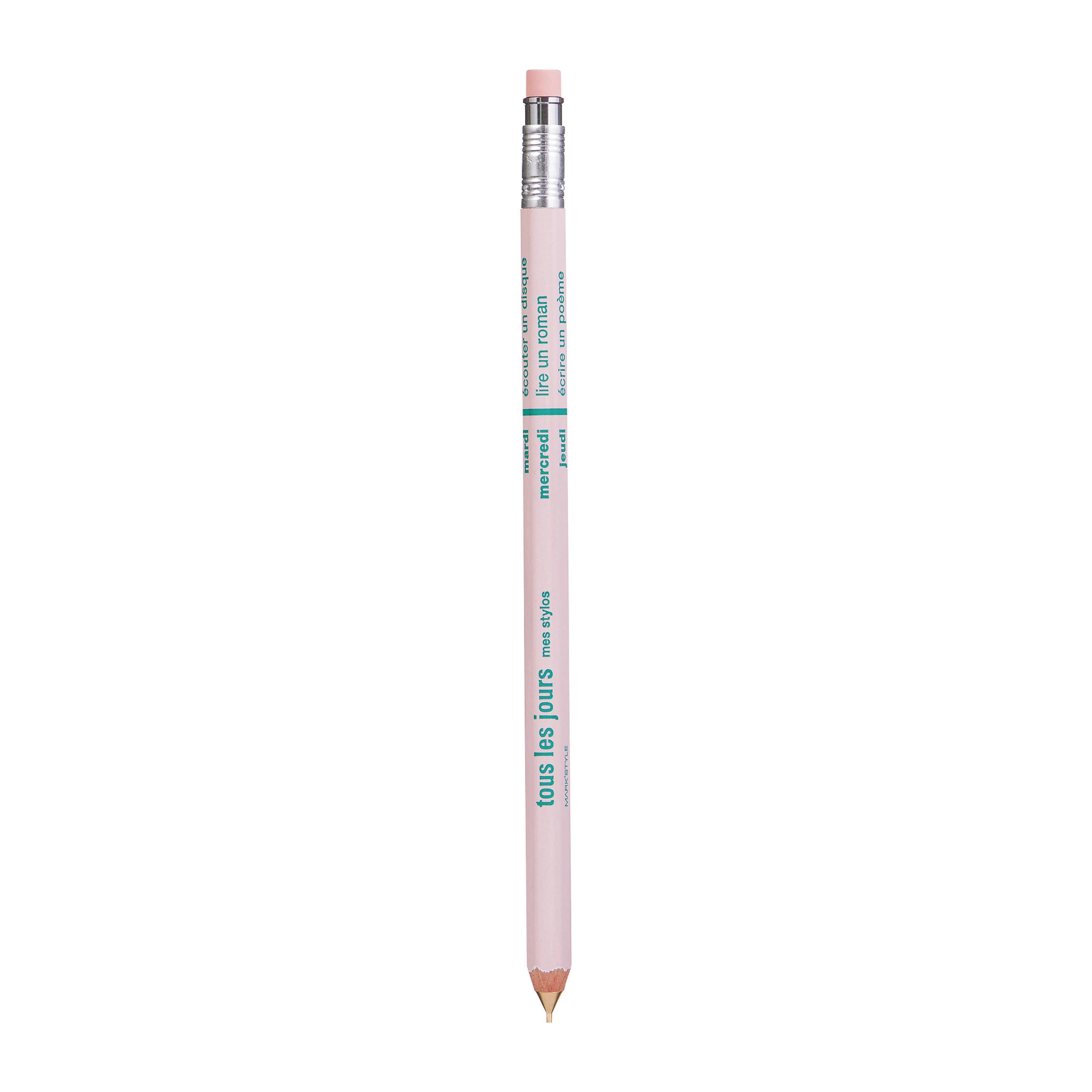MARK'S Inc. - Wholesale Pencil - Mechanical Pencil with Eraser tous les jours / MARK'STYLE17