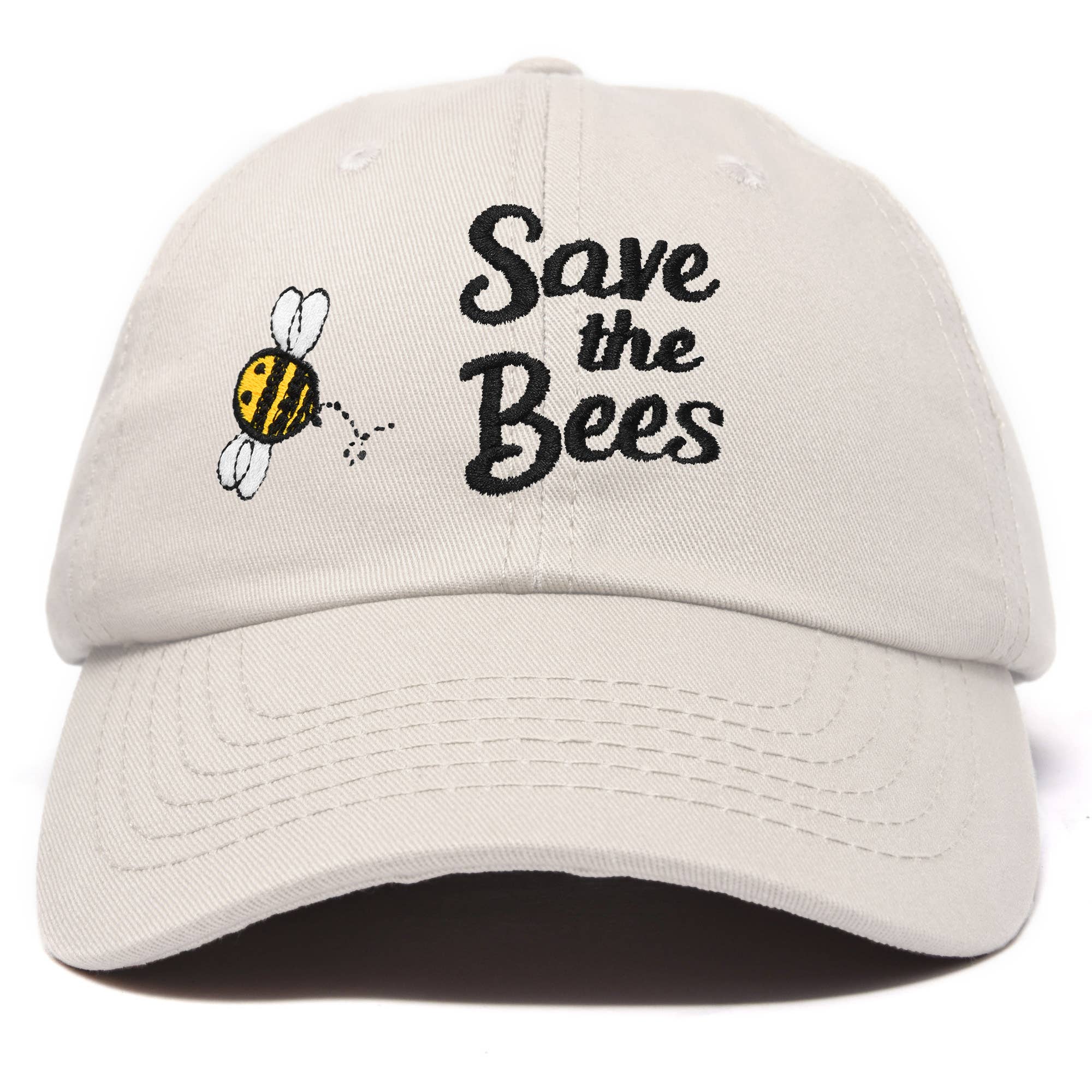 Dalix - Wholesale Baseball Cap - Women's - DALIX Save The Bees Baseball Cap Dad Hat Womens Girls0