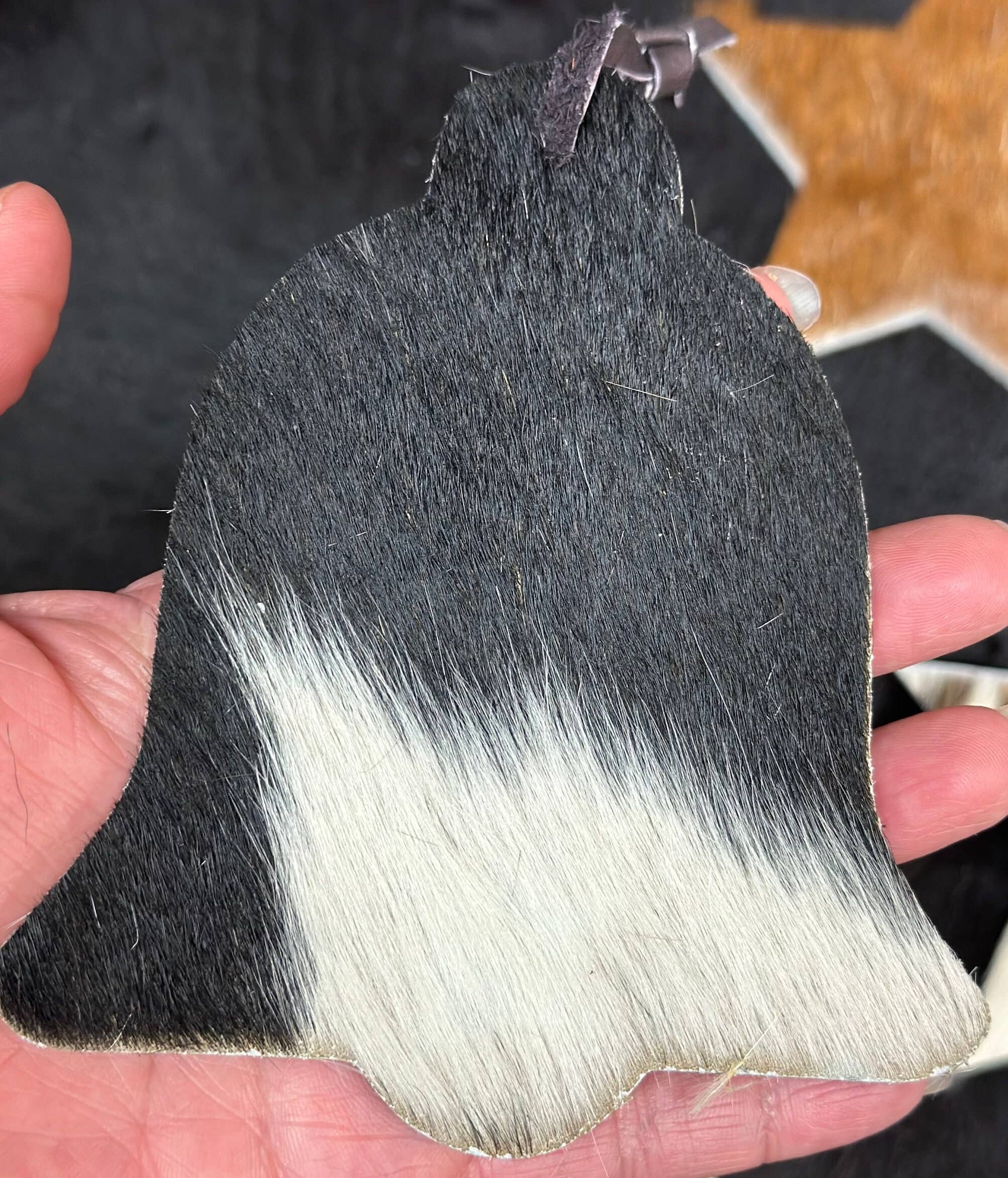 Cowhide Texas Store Inc - Wholesale Ornament Set - Cowhide Double-Sided Hair on Hide Christmas Ornament Box Set9