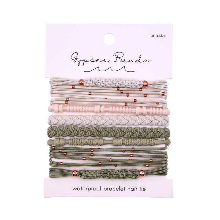Bracelets Élastiques pour Cheveux Dana Point (Pré-pack de 10 cartes) pour la vente par Gypsea bands