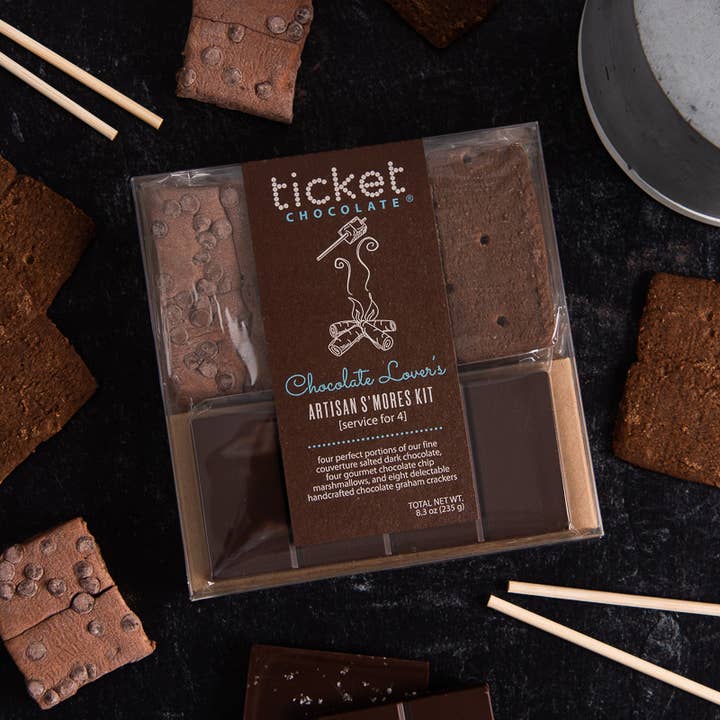 Ticket Chocolate - Wholesale Chocolate Covered Sweets - Artisan S'mores Kits