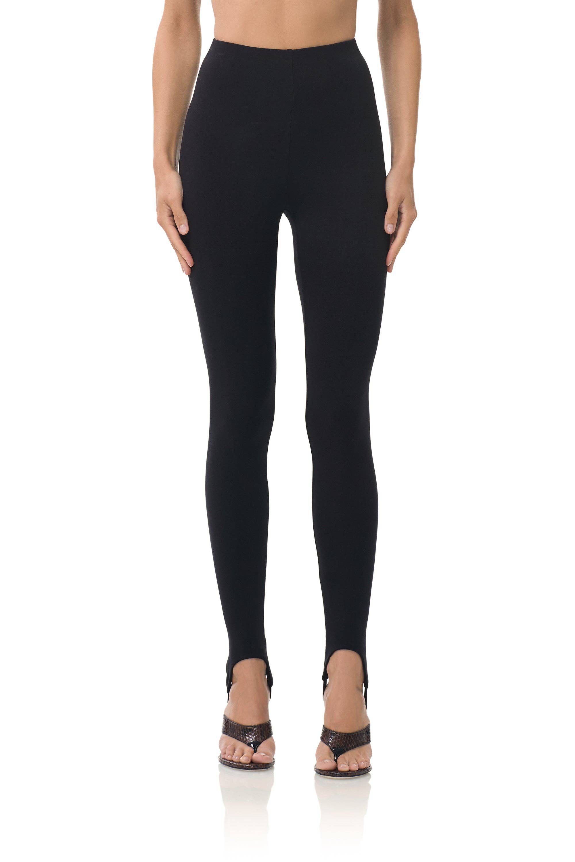 Noir Leggings Jasmine Stirrup - Nero in vendita all'ingrosso su Faire1