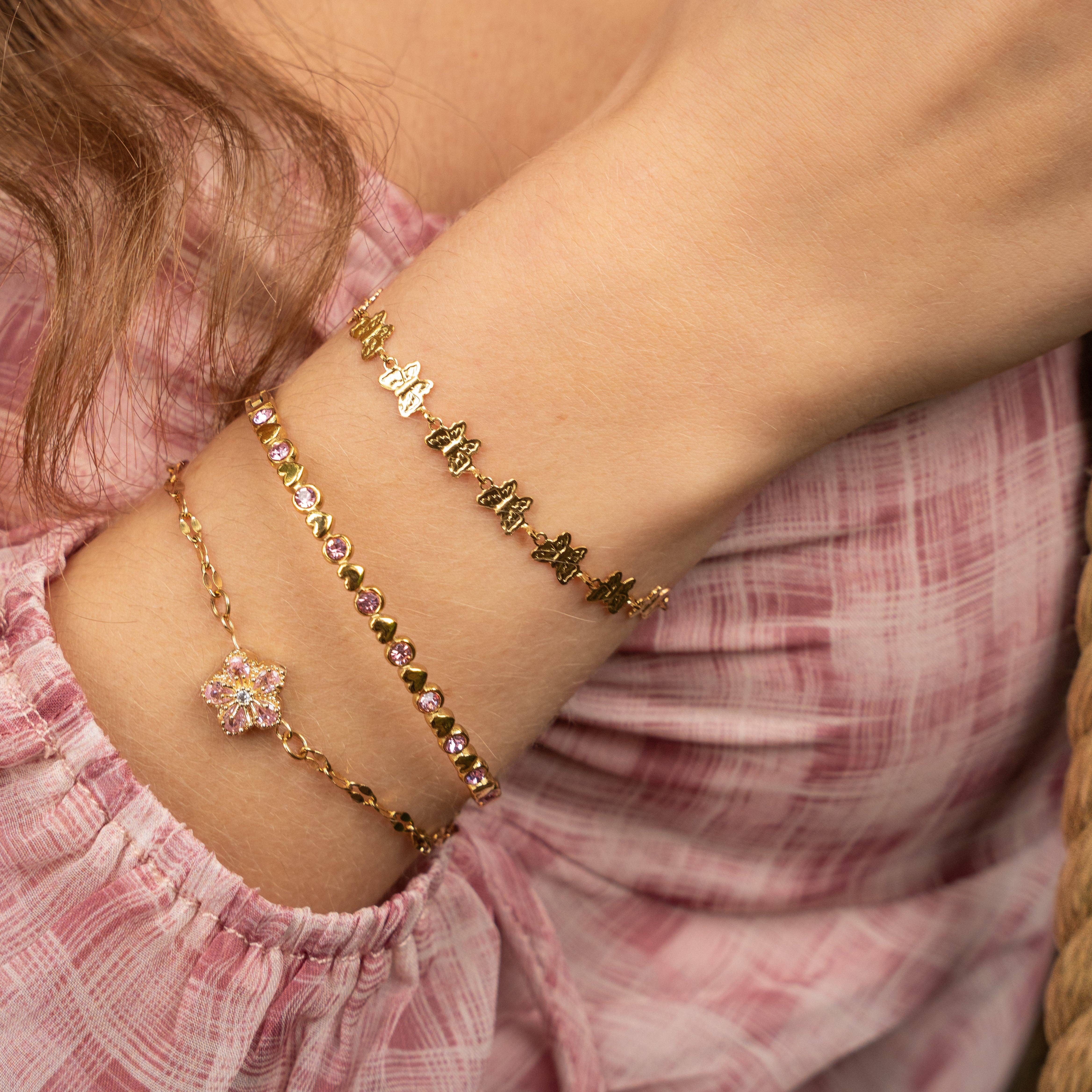 Rosies - Wholesale Charm/Dangle Bracelet - Papillion bracelet2