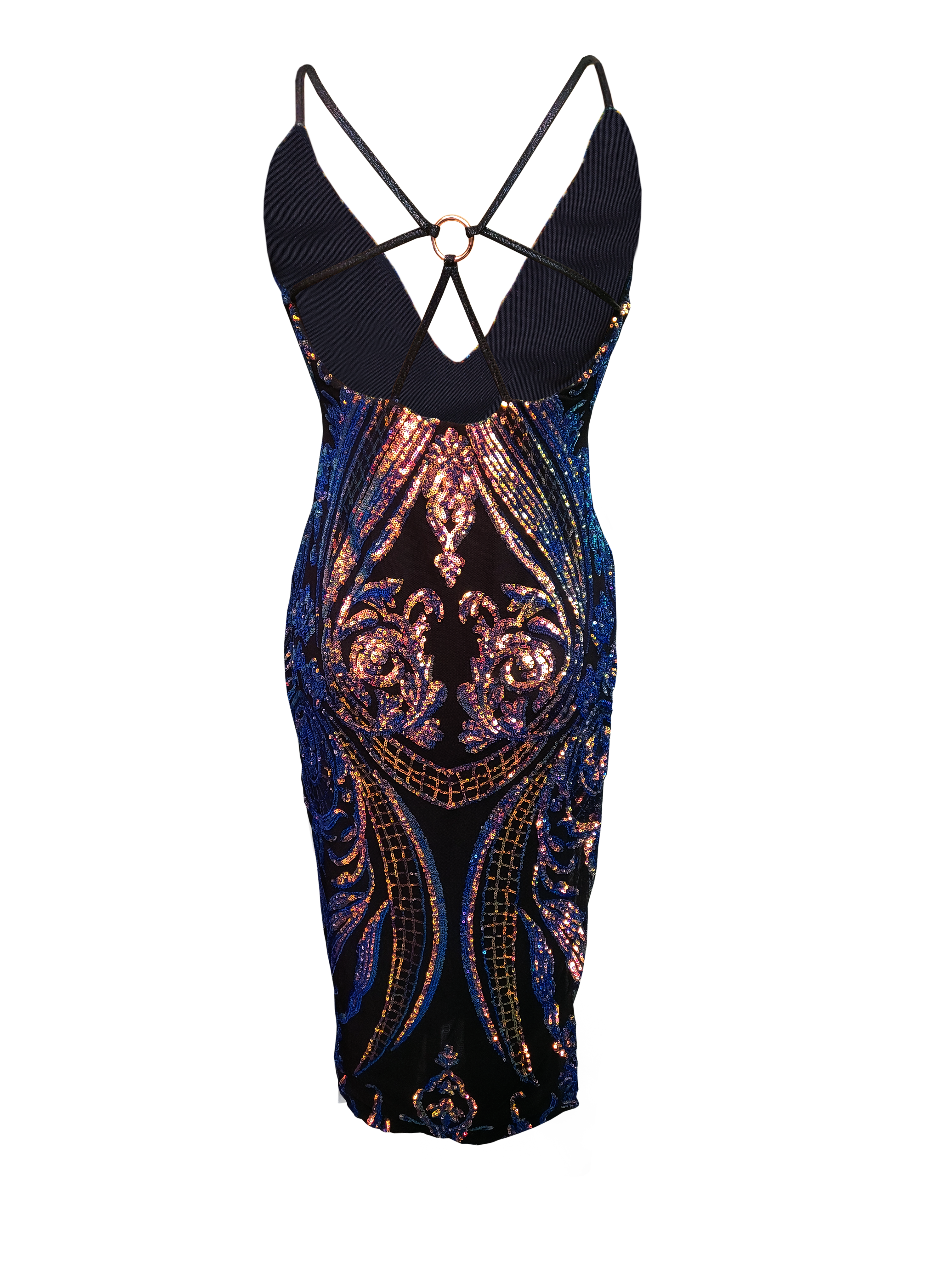 Gyv Me Body - Wholesale Dress - Women's - Empress Dress Black Amethyst0