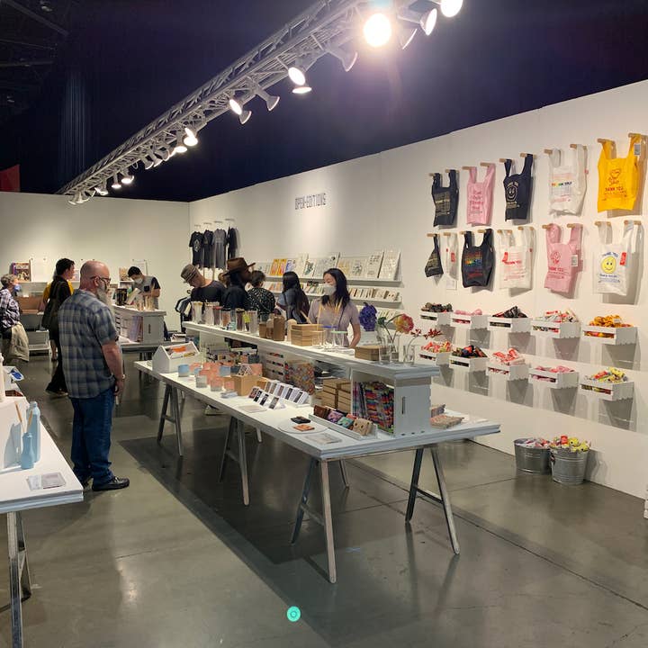 OPEN EDITIONS - Wholesale Grocery/Shopping Bag - Thank You Tote // Rose on Pink // Lauren DiCioccio11