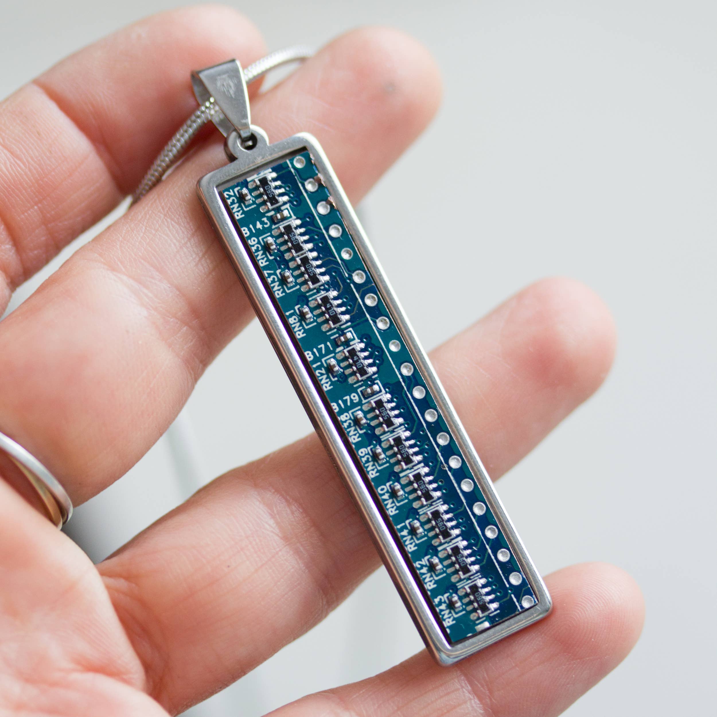 Pavlysh s.r.o. - Wholesale Pendant/Charm Necklace - Long necklace, real circuit board, no resin2