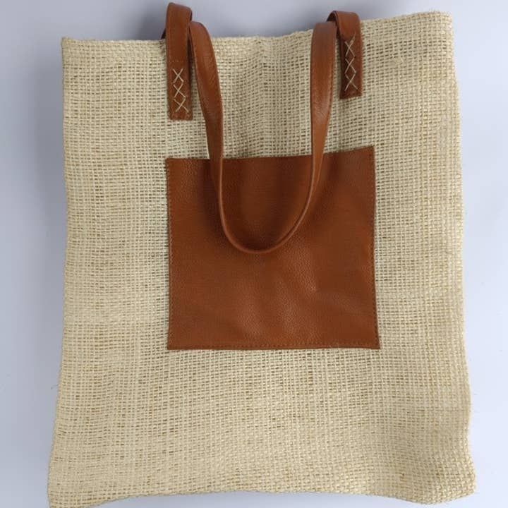 Fique Unissexo Sullu Tote Bag Obtida de Forma Ética e Sustentável por atacado de Casa Bonita