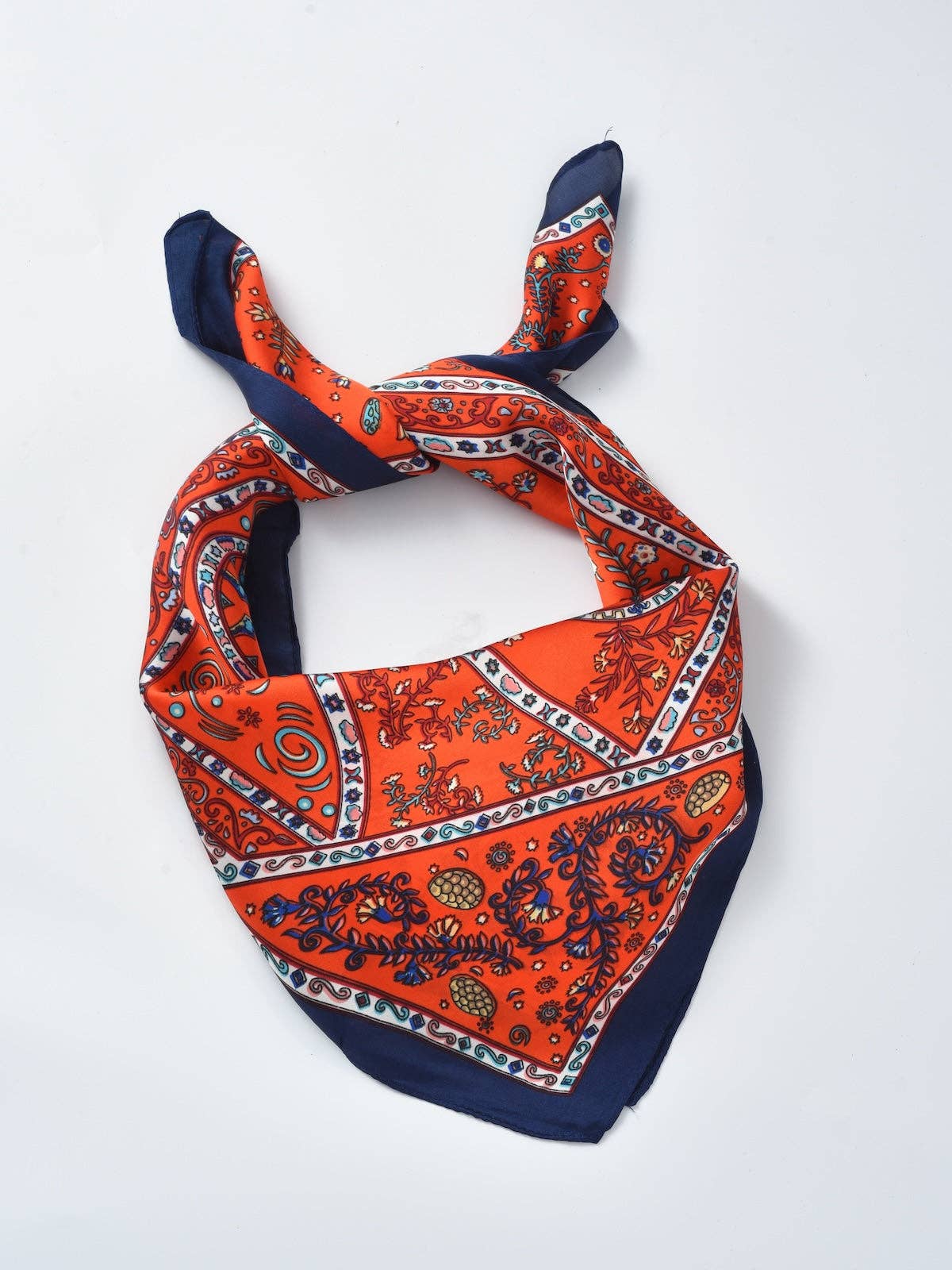 Funkyrel® Atzbranding Limited – wholesale Scarf – Women's – Scarvii - Vintage Pattern Square Scarf9