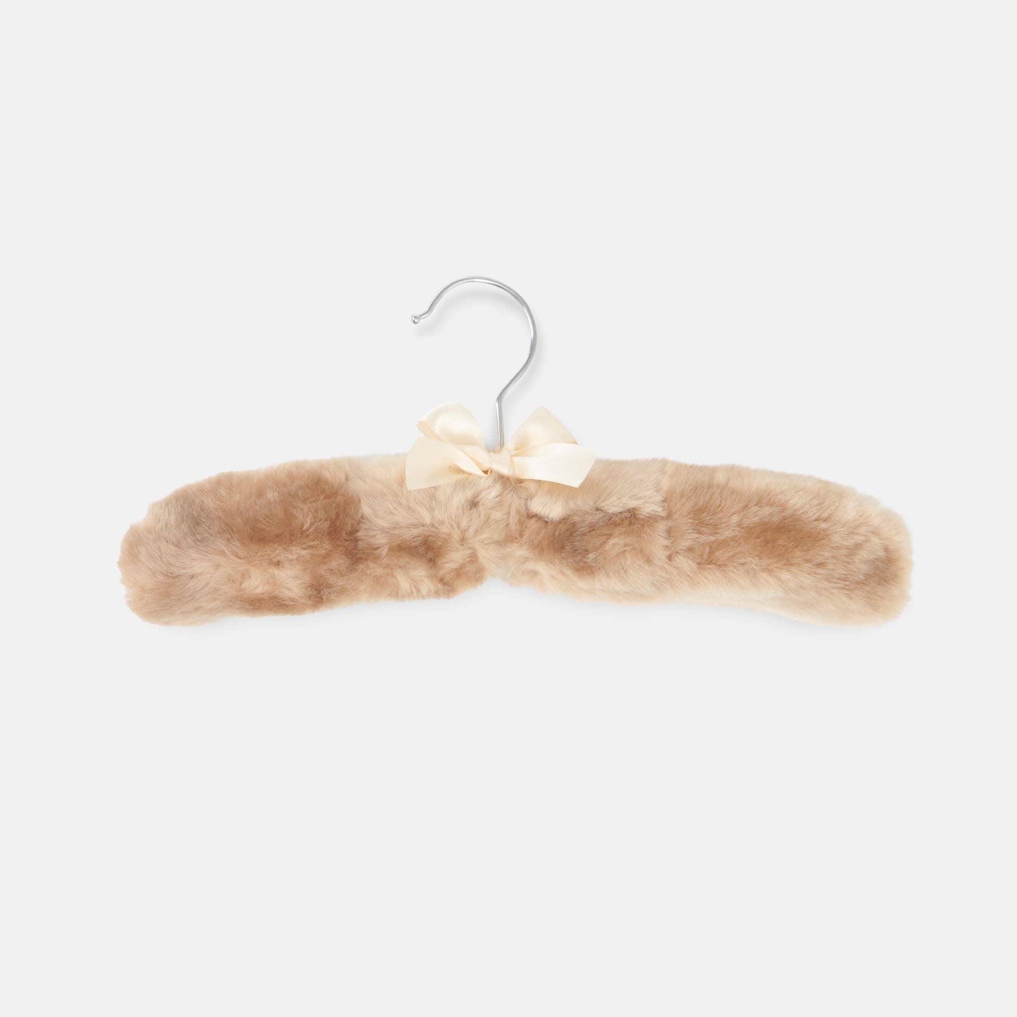 Minimink Australia - Wholesale Clothes hangers - Coat Hanger - faux fur covered, 3-pack0