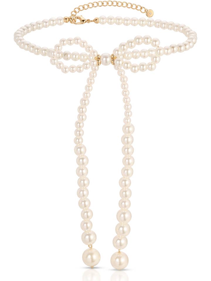Collier Venus Pearl Now pour la vente par Ettika