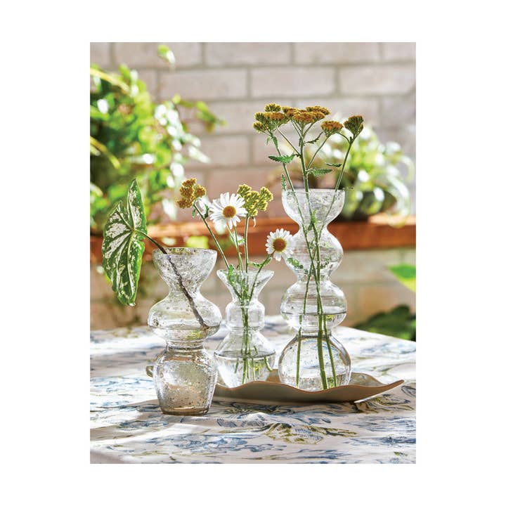 tag - Wholesale Vase - Bella Pebble Glass Vase Large - Clear