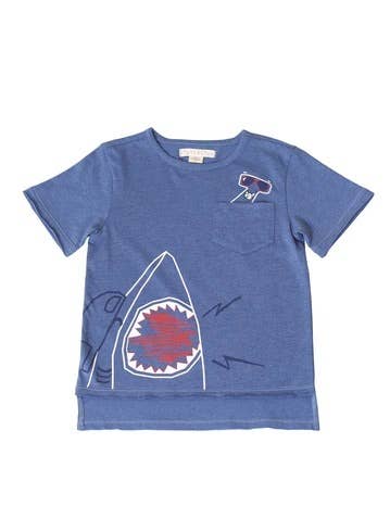 Chicos Heather Hi Bajo Bajo Camisa para venta al por mayor de Kinderkind