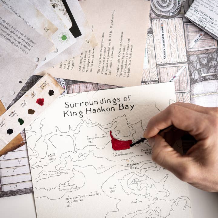 Escape Mail - Wholesale Board Game - (NEW!) Shackleton Series: Historic Fiction Escape Game 3