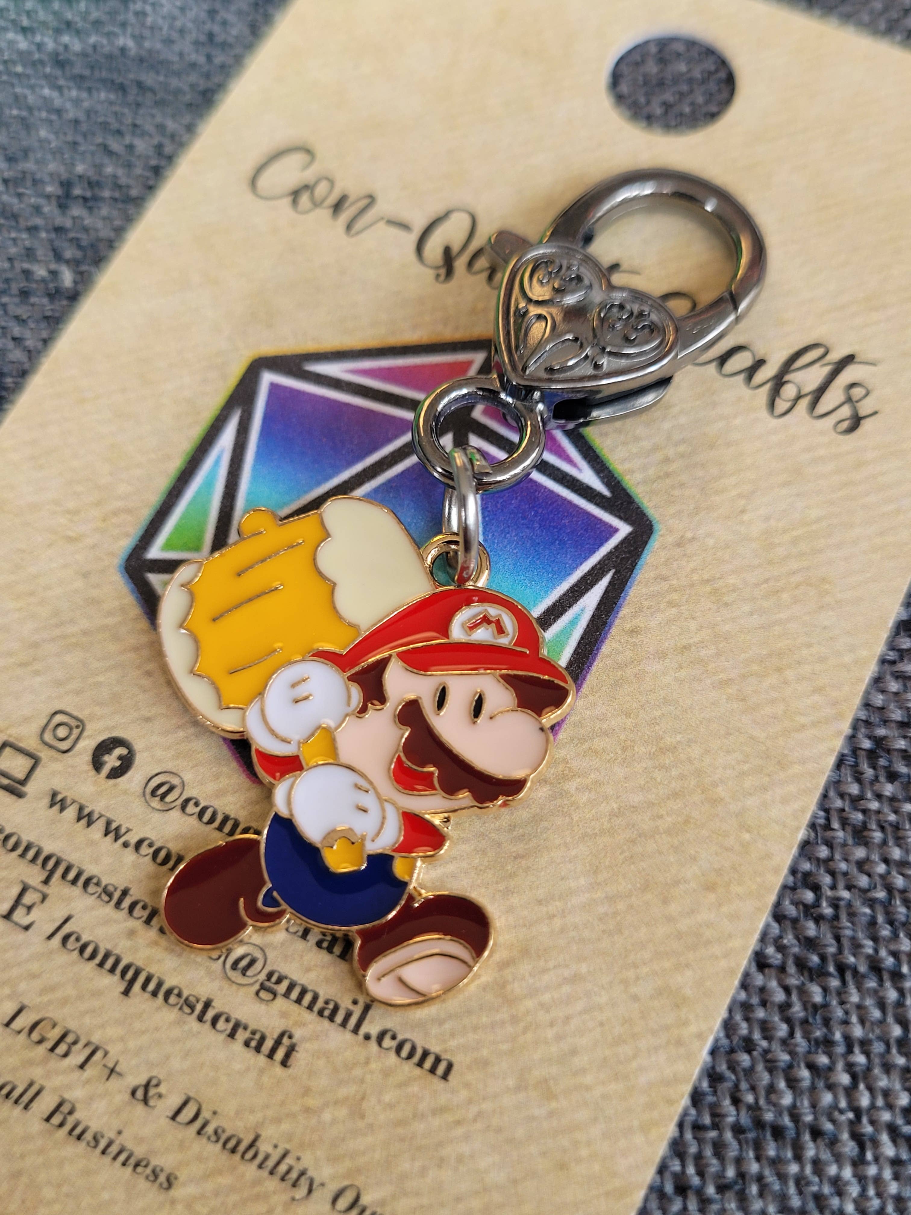 Con-Quest Crafts - Wholesale Jewelry Set - Video Game Inspired Super Mario Jewelry & Accessories14